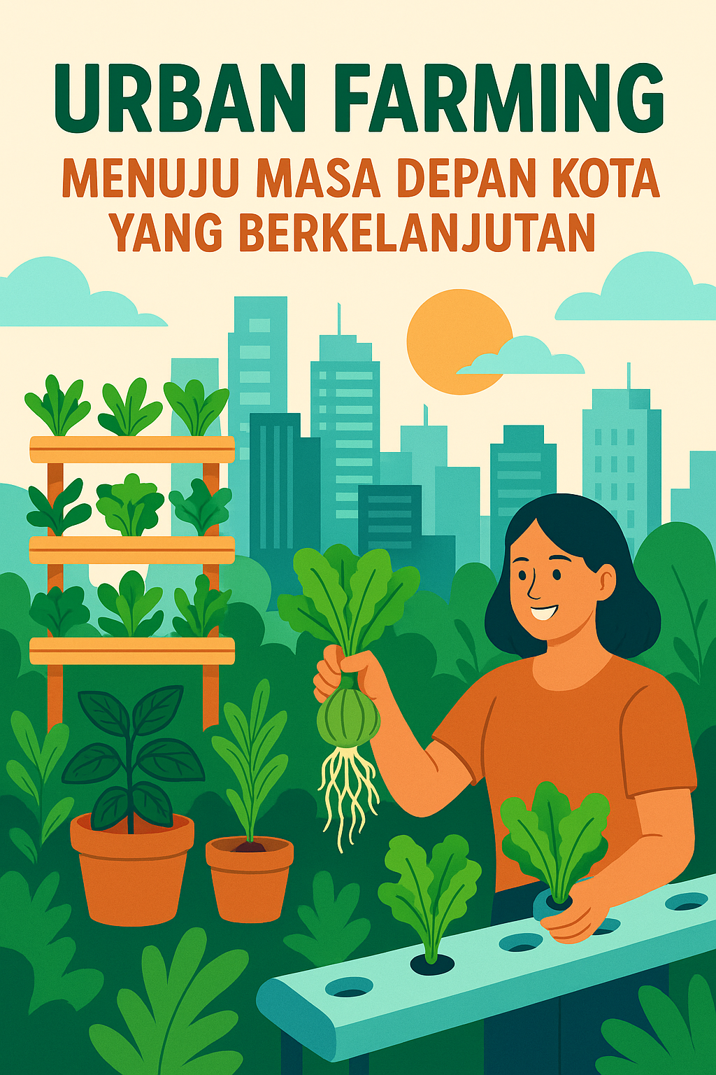 Urban Farming Menjadi Solusi Masa Depan Kota 🌿 